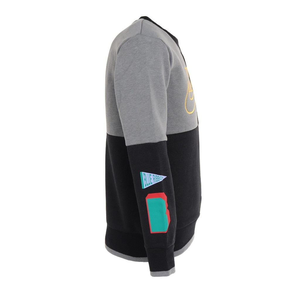 ナイキ（NIKE）（キッズ）ボーイズ NSW AMPLIFY FLC クルーネックプルオーバー 86J796-023