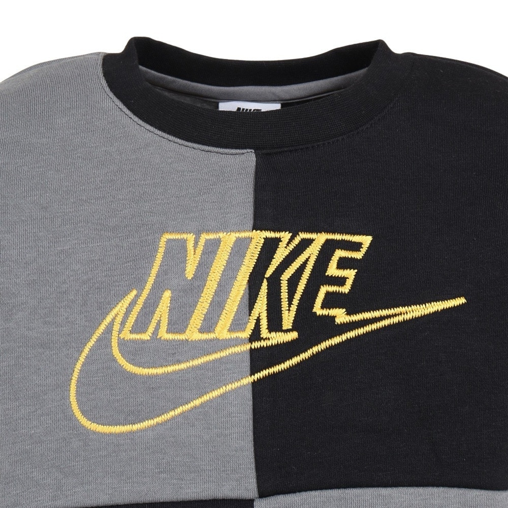 ナイキ（NIKE）（キッズ）ボーイズ NSW AMPLIFY FLC クルーネックプルオーバー 86J796-023
