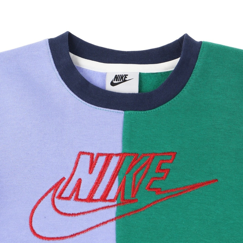 ナイキ（NIKE）（キッズ）ボーイズ NSW FLC クルー トレーナー 86J796-U90