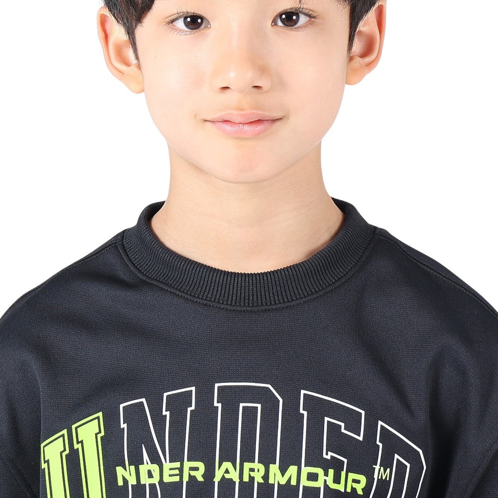 アンダーアーマー（UNDER ARMOUR）（キッズ）ジュニア アーマーフリース グラフィック クルー 1381175 001
