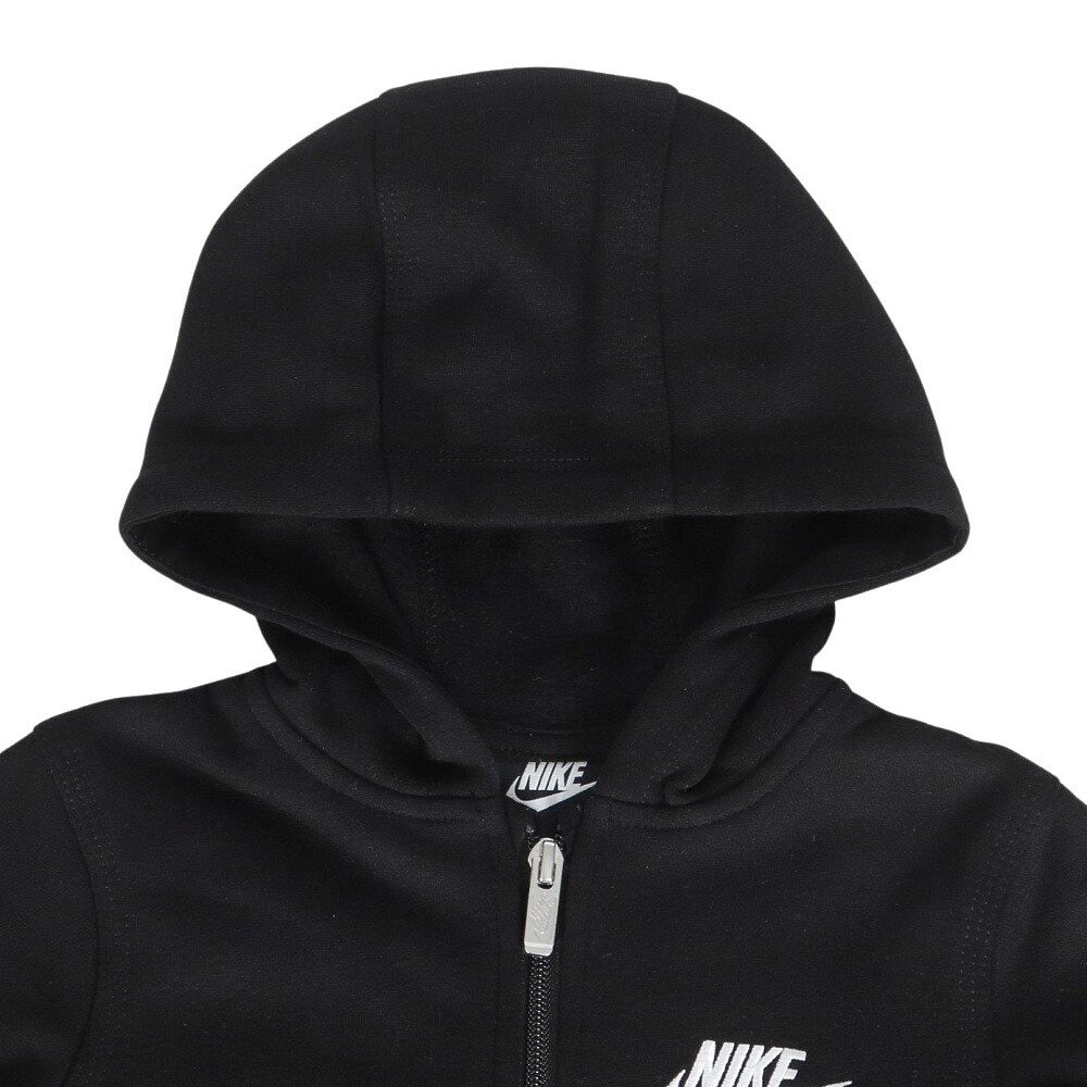 ナイキ（NIKE）（キッズ）ボーイズ CB FLEECE フルジップフーディ 86F321-023