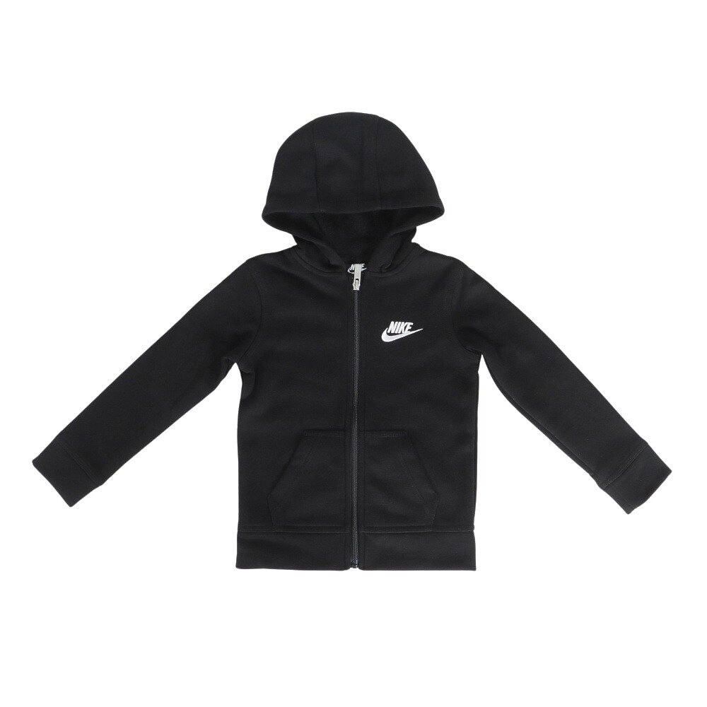 ナイキ（NIKE）（キッズ）ボーイズ CB FLEECE フルジップフーディ 86F321-023
