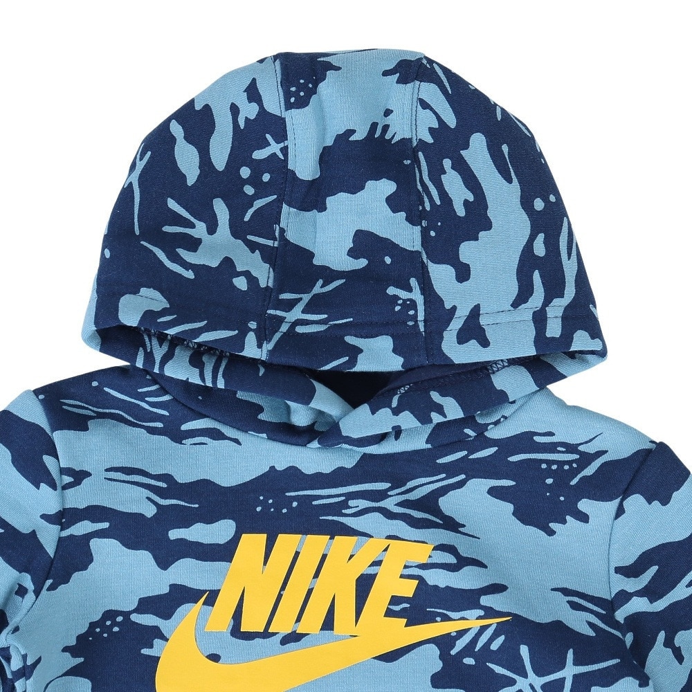 ナイキ（NIKE）（キッズ）ボーイズ NSW CAMO FLC プルオーバー 76J809-U3E 
