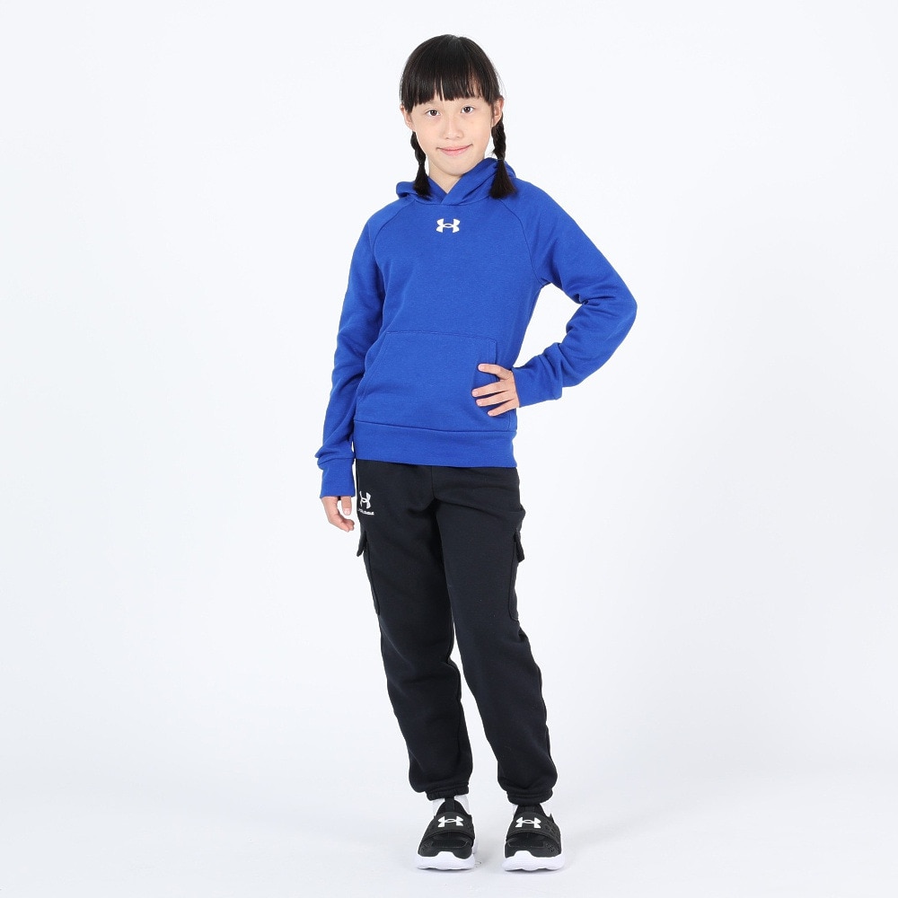 アンダーアーマー（UNDER ARMOUR）（キッズ）ジュニア ライバルフリース フーディー 1379792 400