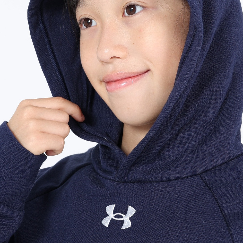 アンダーアーマー（UNDER ARMOUR）（キッズ）ジュニア ライバルフリース フーディー 1379792 410