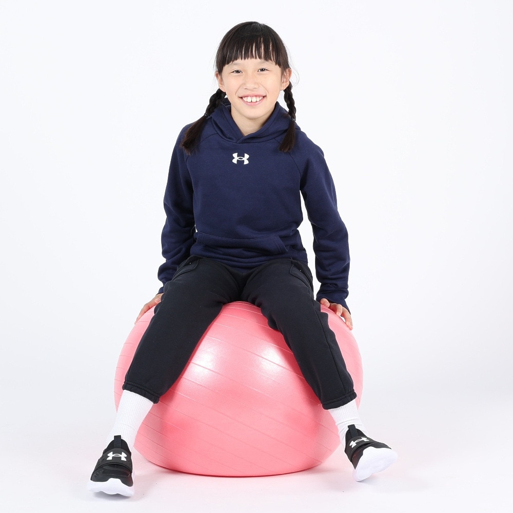 アンダーアーマー（UNDER ARMOUR）（キッズ）ジュニア ライバルフリース フーディー 1379792 410