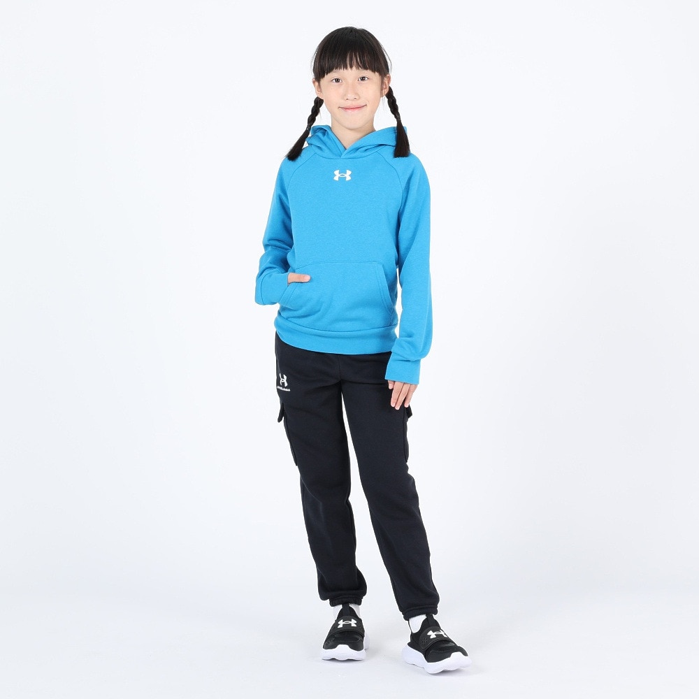 アンダーアーマー（UNDER ARMOUR）（キッズ）ジュニア ライバルフリース フーディー 1379792 466