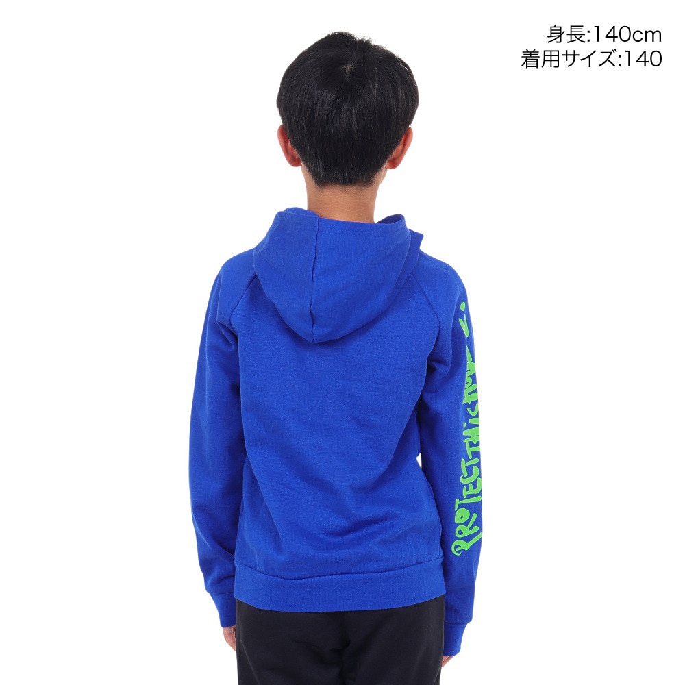 アンダーアーマー（UNDER ARMOUR）（キッズ）ジュニア ライバルフリース グラフィック フーディー 1379797 400