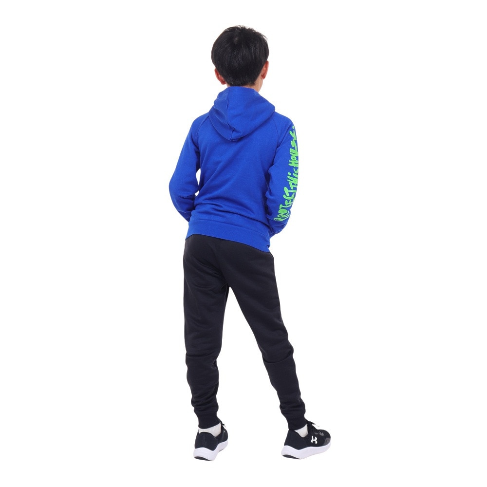 アンダーアーマー（UNDER ARMOUR）（キッズ）ジュニア ライバルフリース グラフィック フーディー 1379797 400