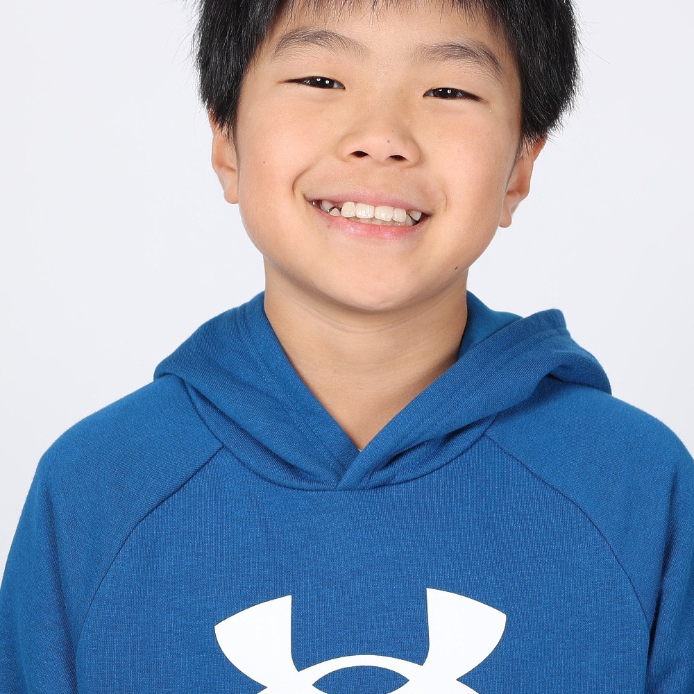アンダーアーマー（UNDER ARMOUR）（キッズ）ジュニア ライバルフリース ビッグロゴ フーディー 1379791 426