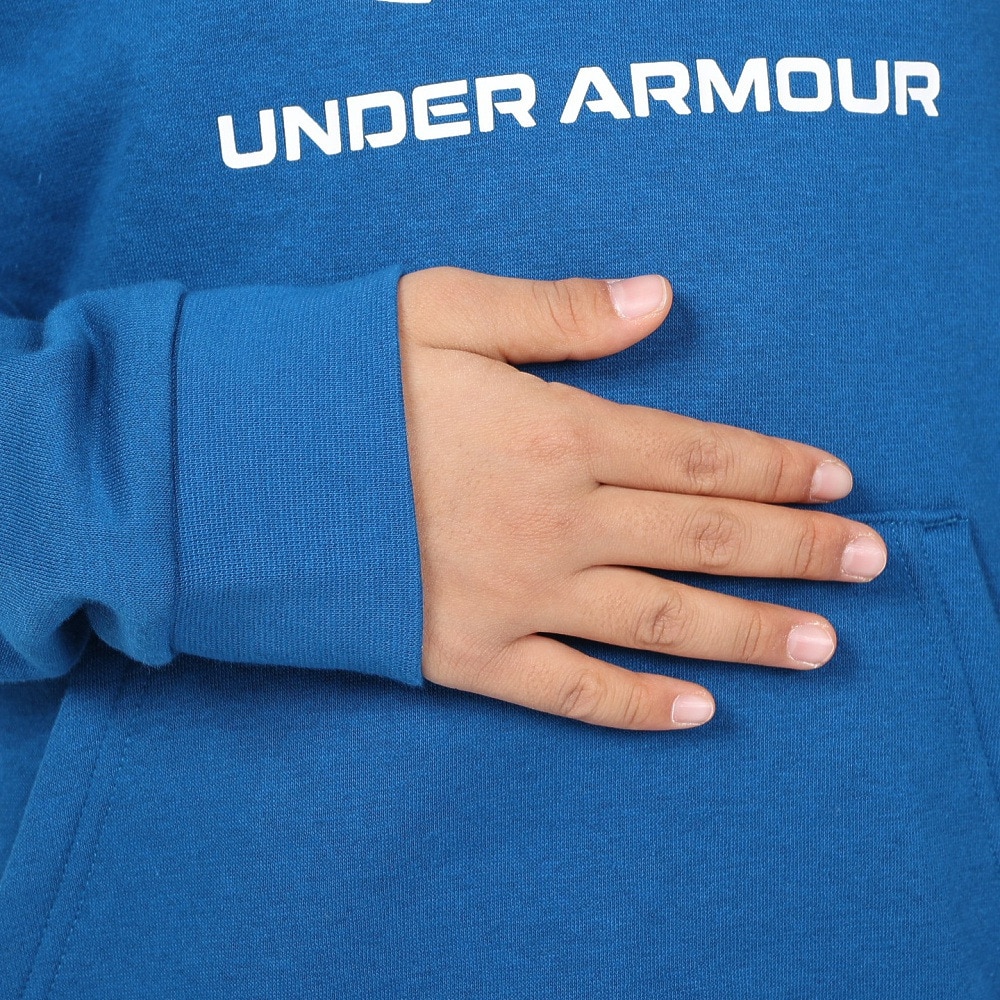アンダーアーマー（UNDER ARMOUR）（キッズ）ジュニア ライバルフリース ビッグロゴ フーディー 1379791 426