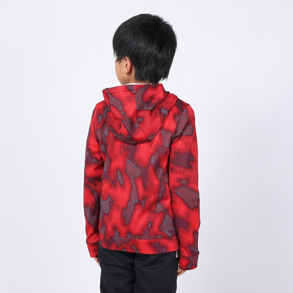 アンダーアーマー（UNDER ARMOUR）（キッズ）ジュニア アーマーフリース プリント ビッグロゴ フーディー 1381173 600