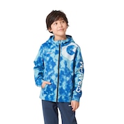 (キッズ)ジュニア BRUSHED フリース ジャケット SW5F0017-TR862-GRDSH BLU