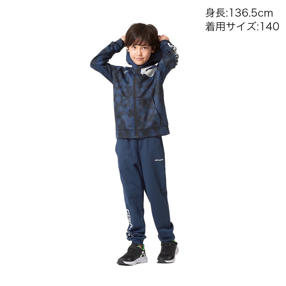 ジローム（GIRAUDM）（キッズ）ジュニア BRUSHED フリース ジャケット SW5F0017-TR862-GRDSH NVY