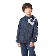 (キッズ)ジュニア BRUSHED フリース ジャケット SW5F0017-TR862-GRDSH NVY