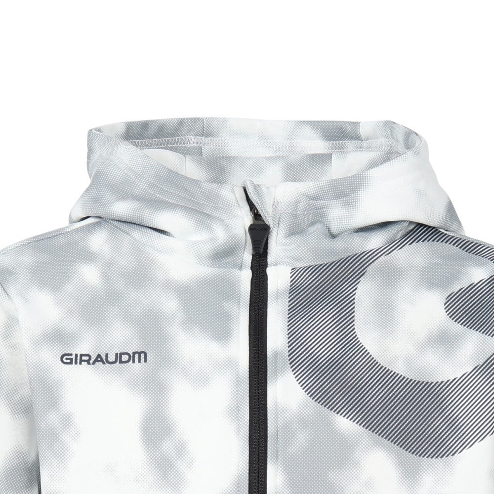 ジローム（GIRAUDM）（キッズ）ジュニア BRUSHED フリース ジャケット SW5F0017-TR862-GRDSH WHT