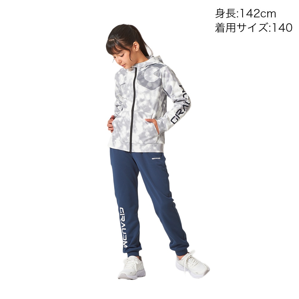 ジローム（GIRAUDM）（キッズ）ジュニア BRUSHED フリース ジャケット SW5F0017-TR862-GRDSH WHT