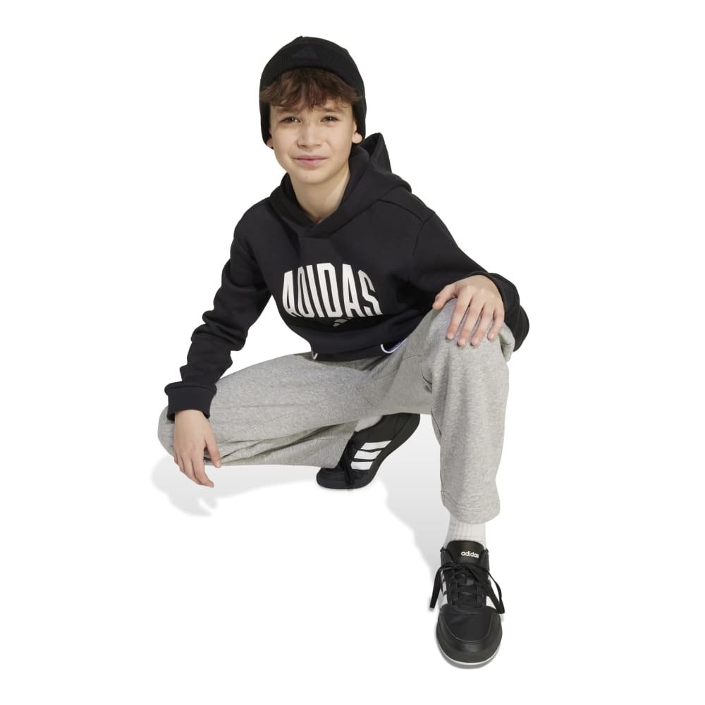 アディダス（adidas）（キッズ）シーズナル エッセンシャルズ カレッジ タイポグラフィ パーカー キッズ KLH32-JM1536