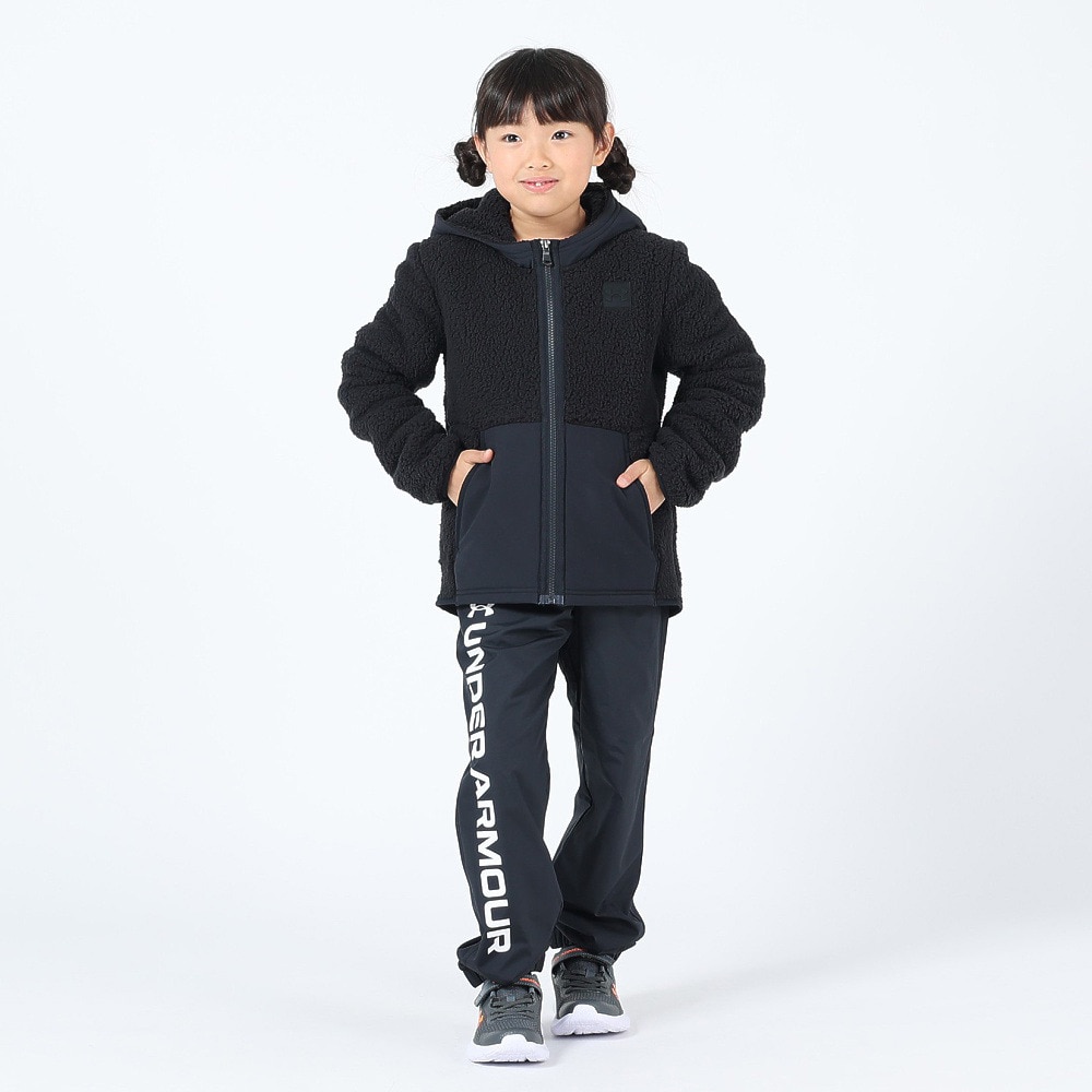 アンダーアーマー（UNDER ARMOUR）（キッズ）ボーイズ シェルパ フルジップジャケット 1366747 001