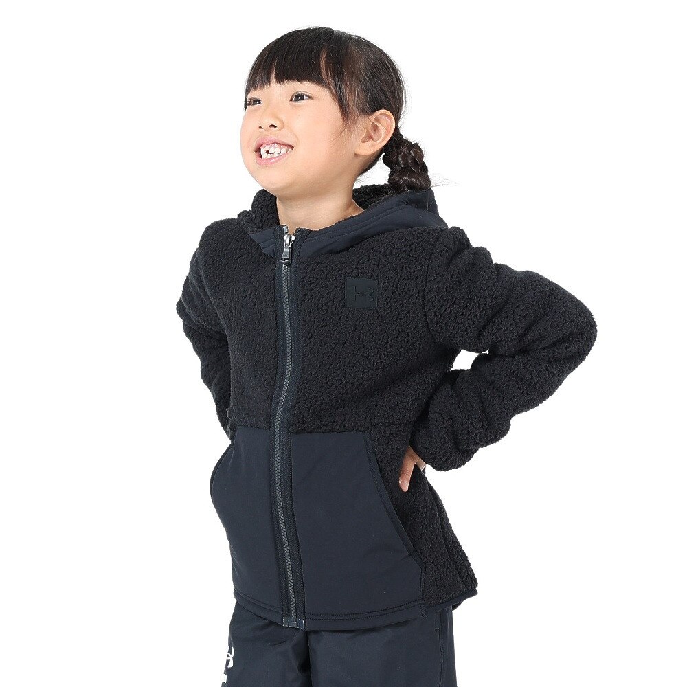 アンダーアーマー（UNDER ARMOUR）（キッズ）ボーイズ シェルパ フルジップジャケット 1366747 001★★★