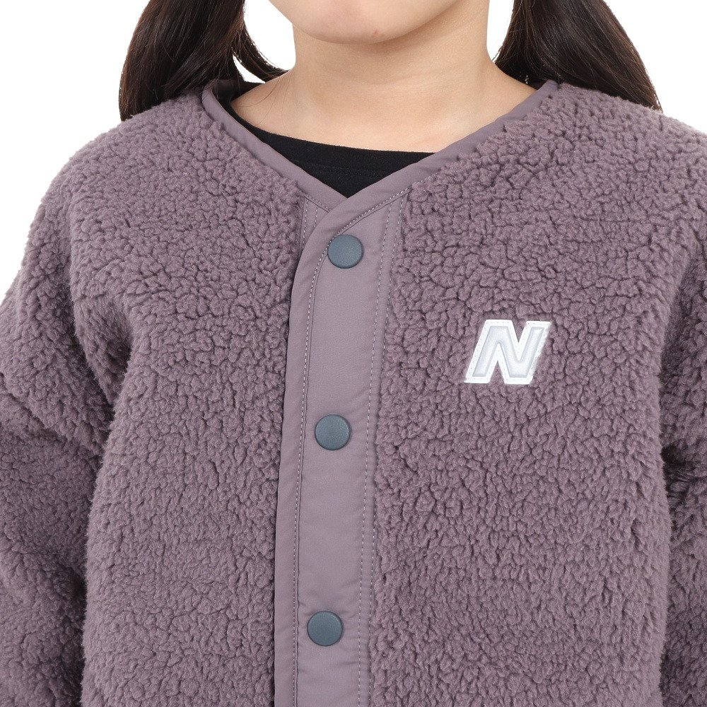 ニューバランス（new balance）（キッズ）ジュニア ボアジャケット ABJ35152ZNC
