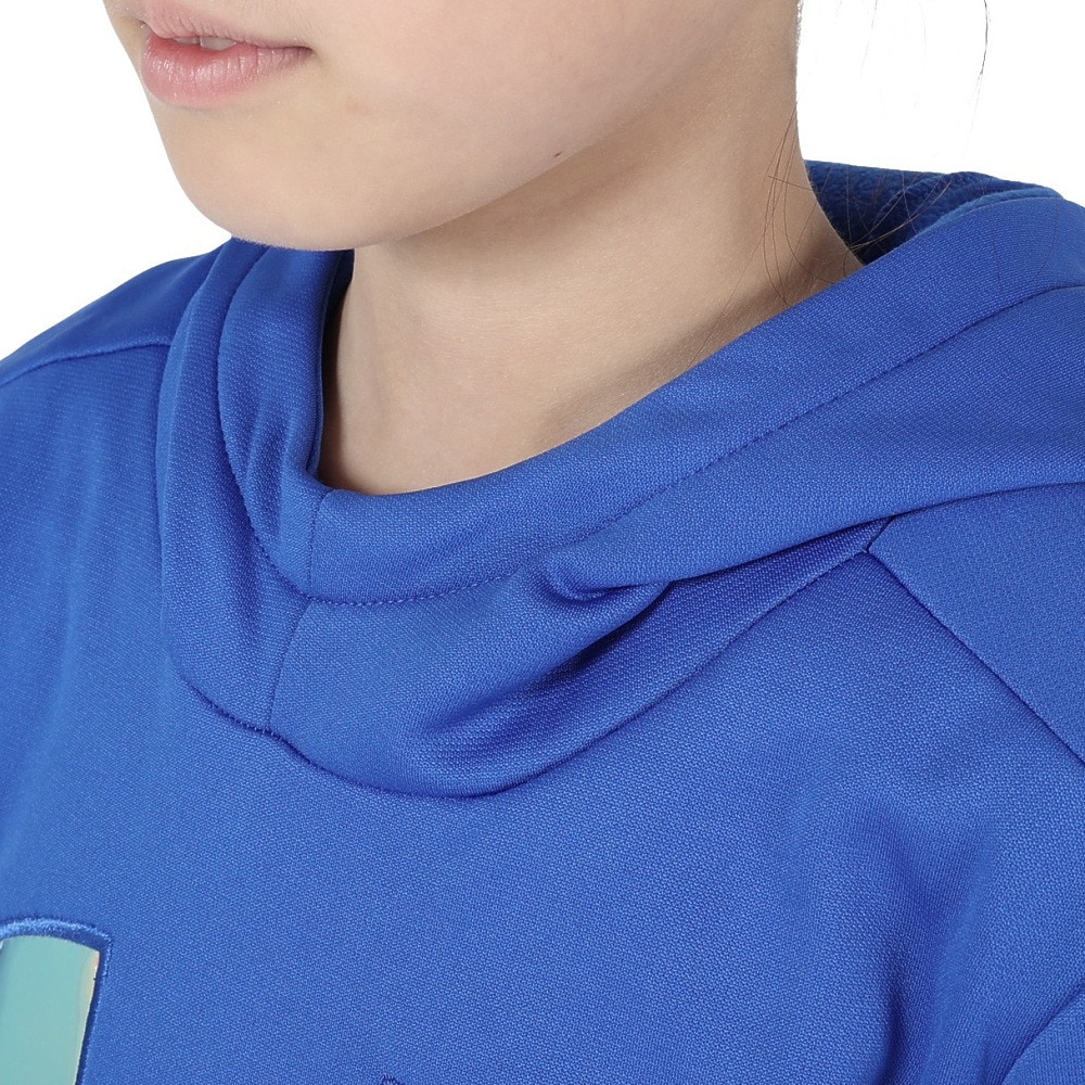 アンダーアーマー（UNDER ARMOUR）（キッズ）ジュニア ライバルフリース イリデセント フーディー 1375229 400