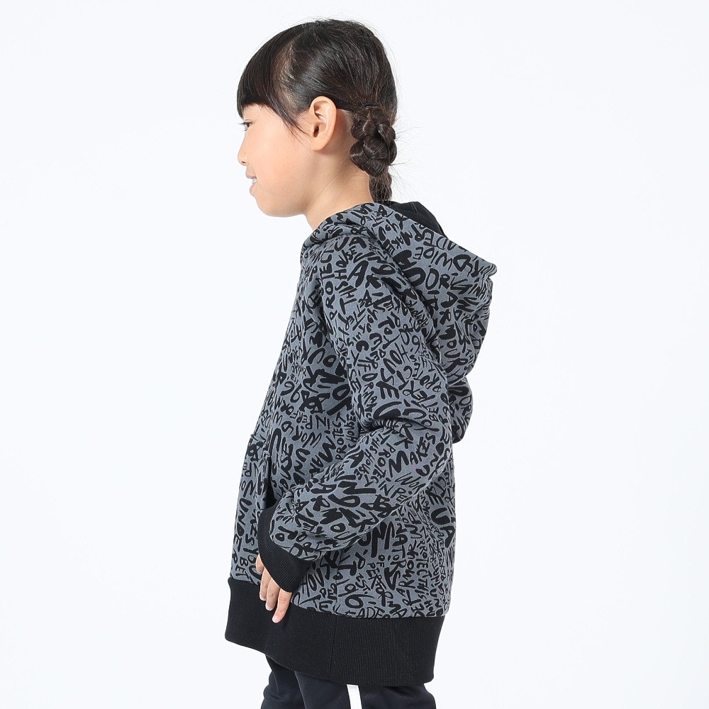 アンダーアーマー（UNDER ARMOUR）（キッズ）ジュニア ライバルフリース プリント フーディー 1379520 001