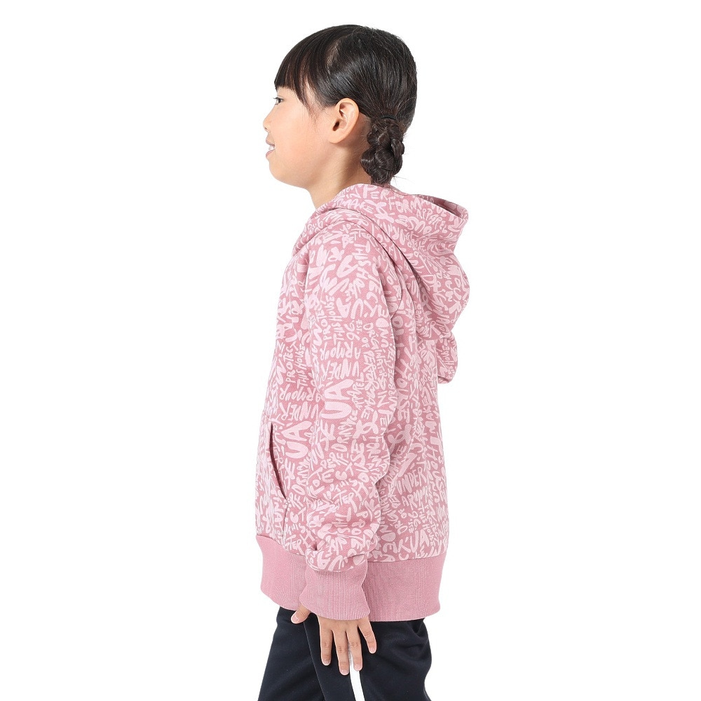 アンダーアーマー（UNDER ARMOUR）（キッズ）ジュニア ライバルフリース プリント フーディー 1379520 697