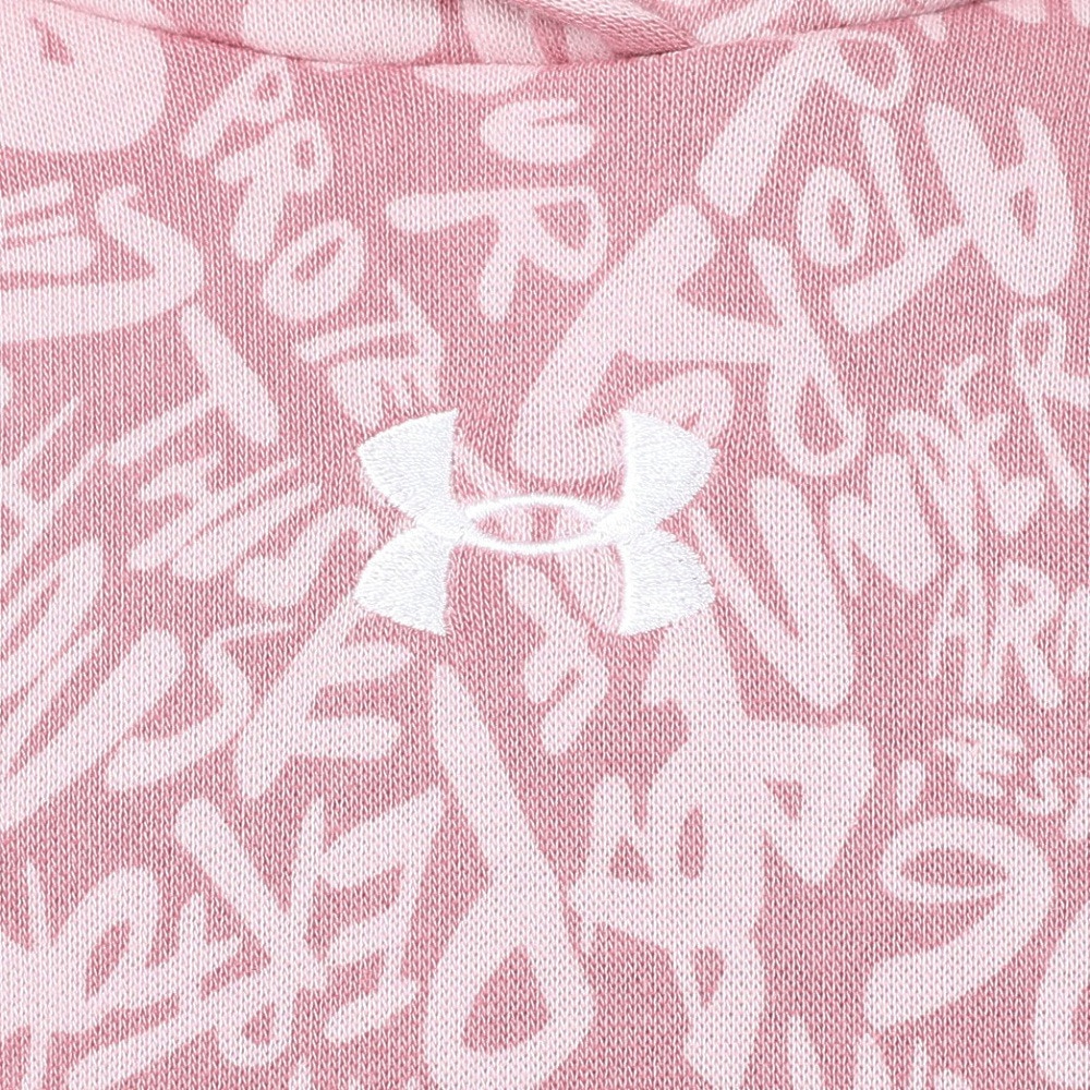 アンダーアーマー（UNDER ARMOUR）（キッズ）ジュニア ライバルフリース プリント フーディー 1379520 697