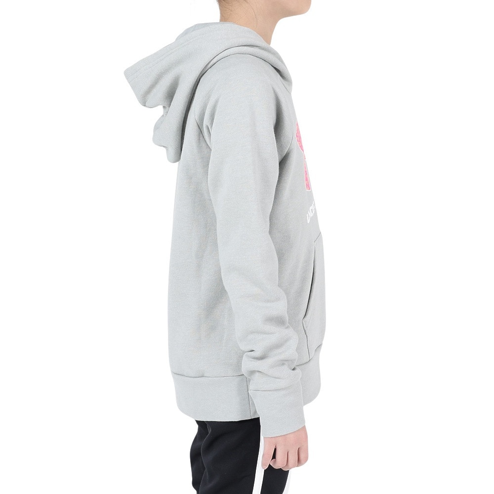 アンダーアーマー（UNDER ARMOUR）（キッズ）ジュニア ライバルフリース ビックロゴプリント フィル フーディー 1381678 011