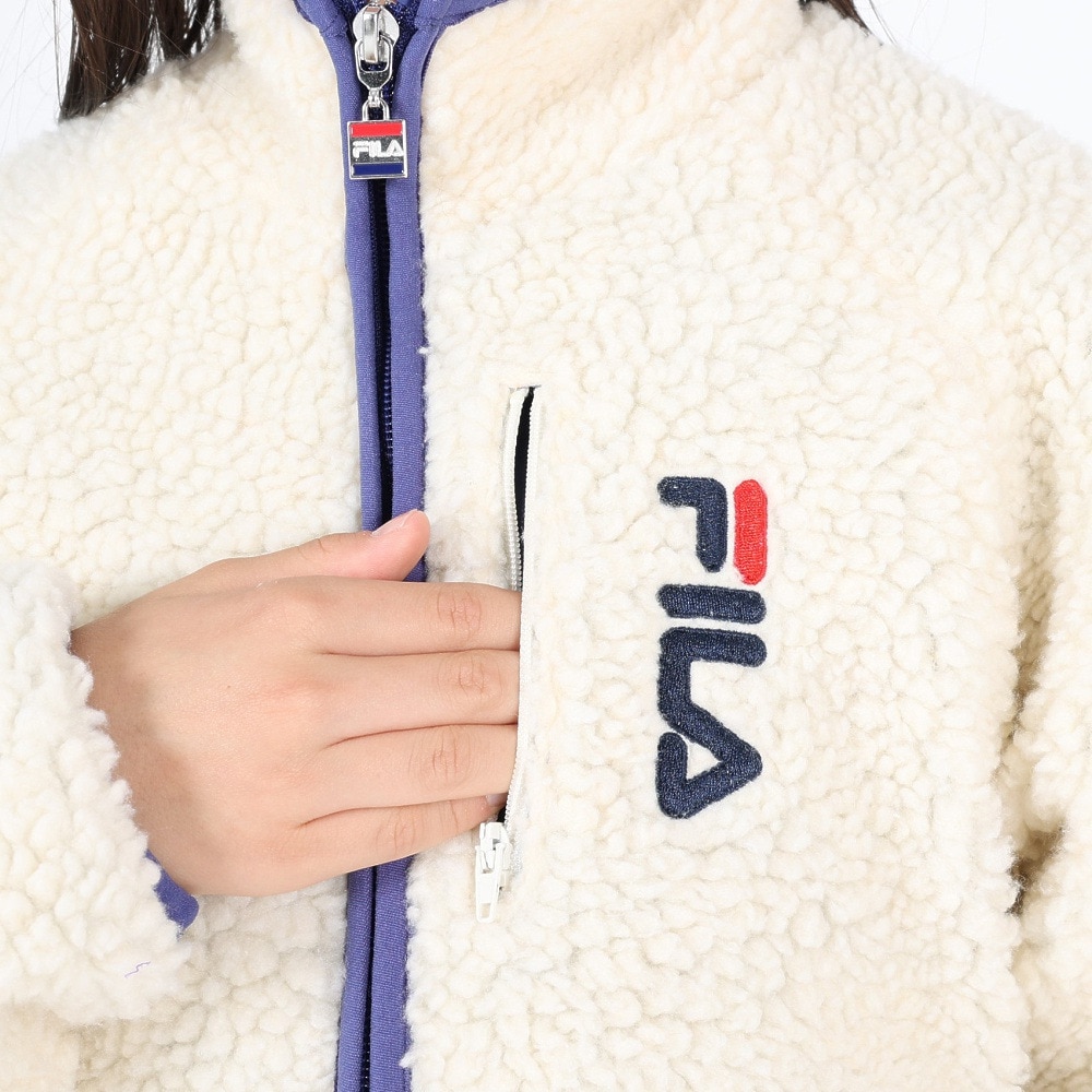 フィラ（FILA）（キッズ）ジュニア ボアジャケット 143-708OWT