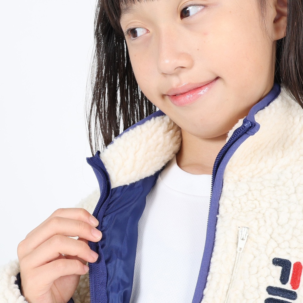 フィラ（FILA）（キッズ）ジュニア ボアジャケット 143-708OWT