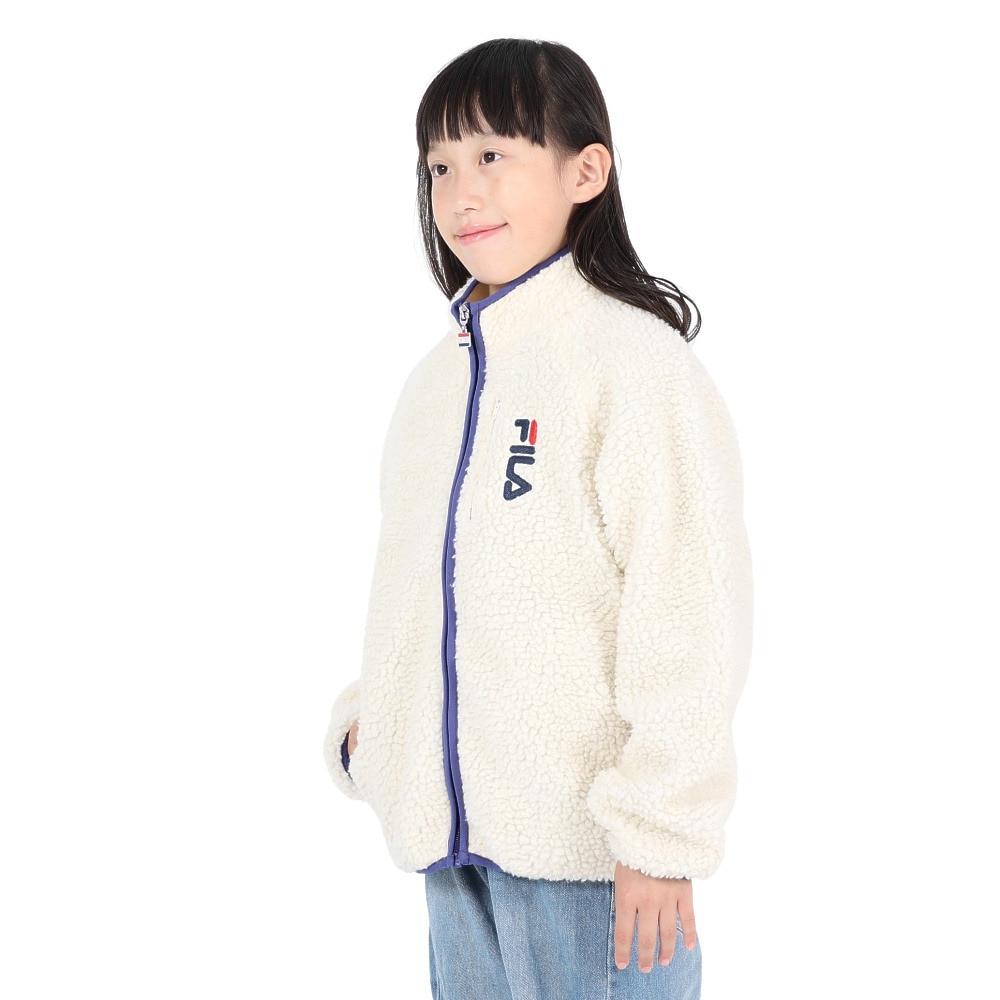 フィラ（FILA）（キッズ）ジュニア ボアジャケット 143-708OWT