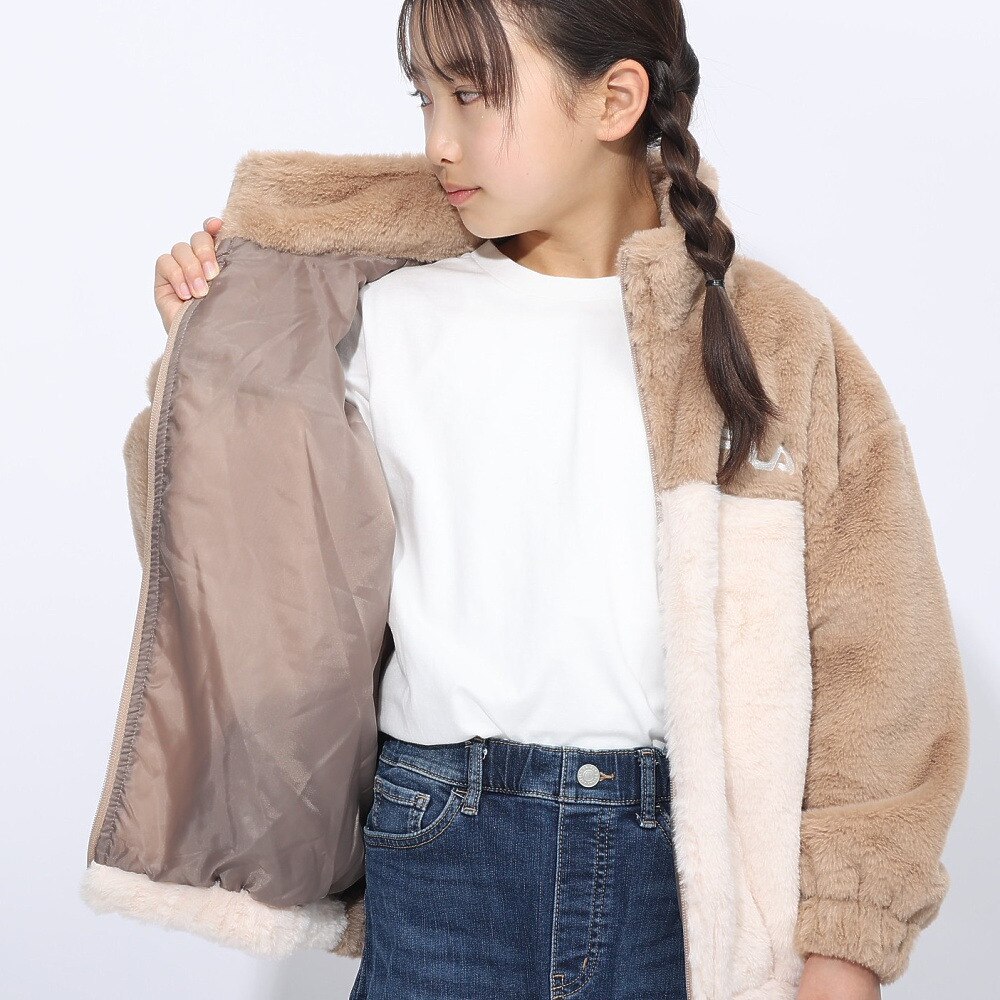 フィラ（FILA）（キッズ）ボア ジャケット 144703-BN