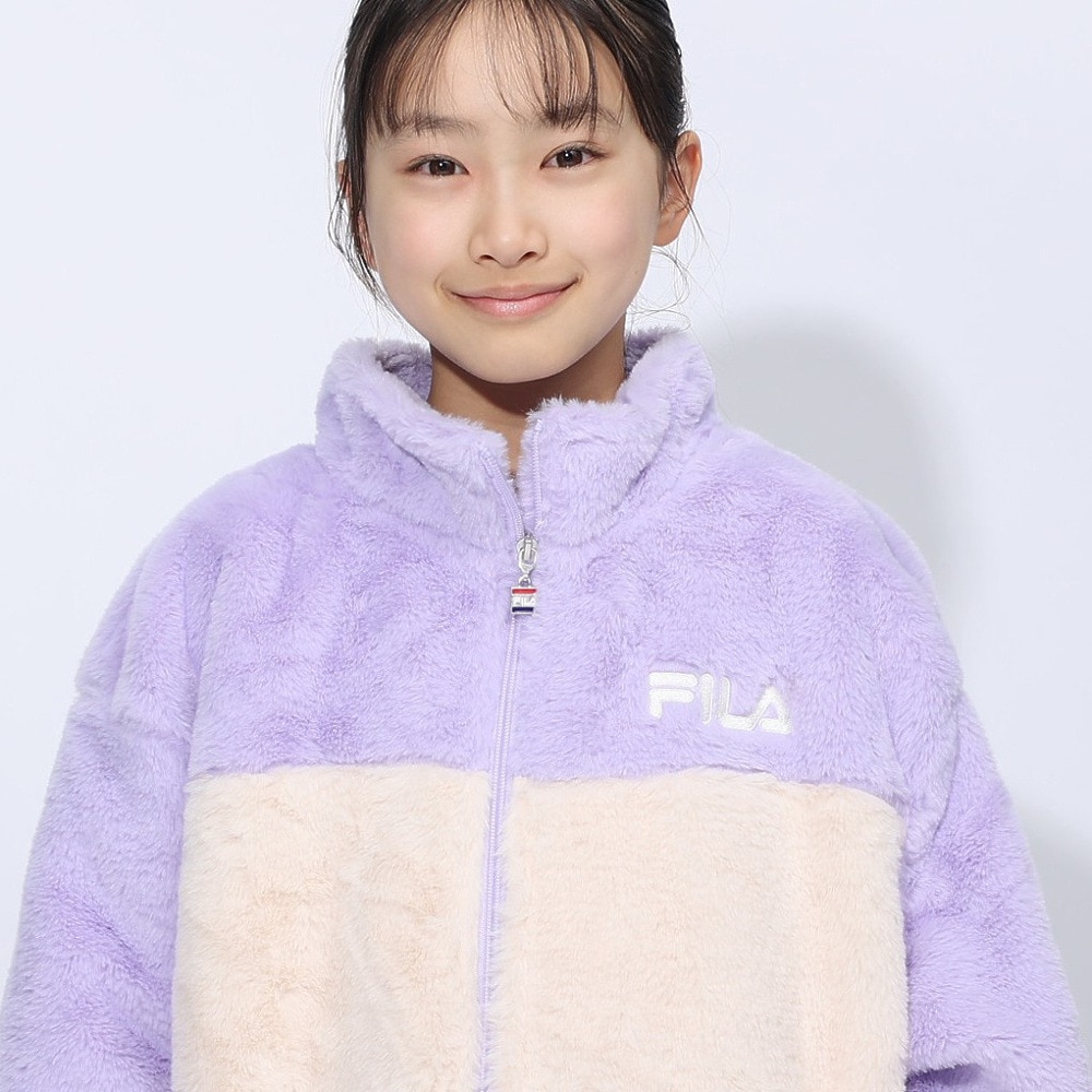 フィラ（FILA）（キッズ）ジュニア ボア ジャケット 144703-LAV