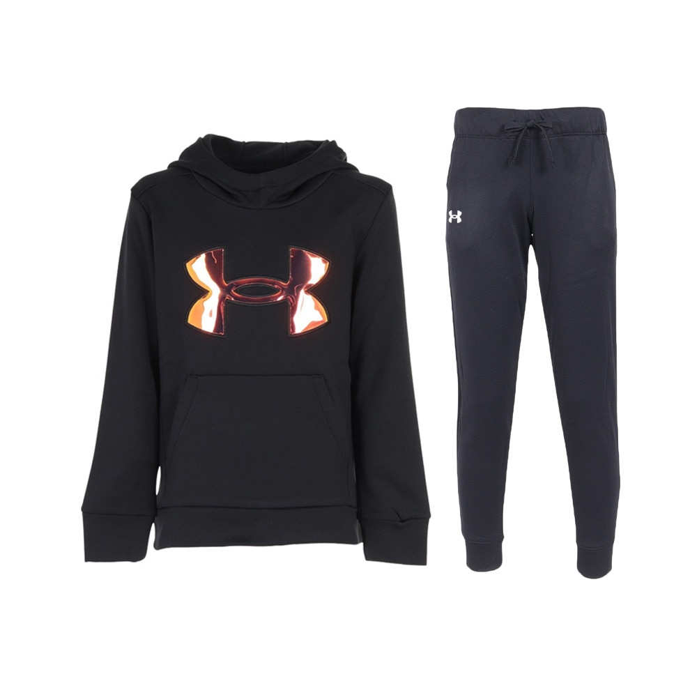 アンダーアーマー（UNDER ARMOUR）（キッズ）ジュニア ライバルフリース イリデセント 上下セット