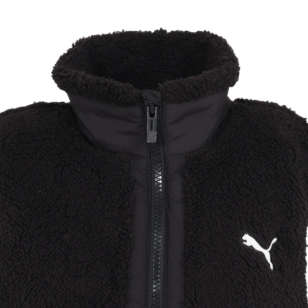 プーマ（PUMA）（キッズ）ハイブリッド シェルパ ベスト 691159 01 BLK