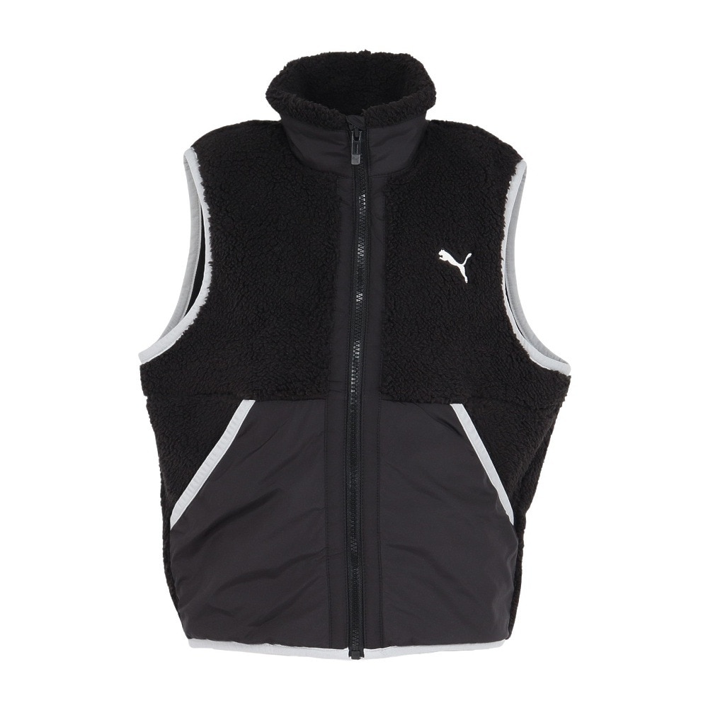 プーマ（PUMA）（キッズ）ハイブリッド シェルパ ベスト 691159 01 BLK