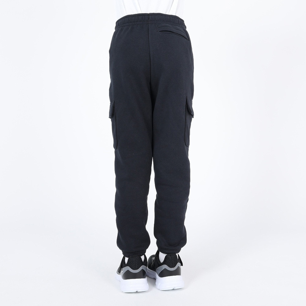 アンダーアーマー（UNDER ARMOUR）（キッズ）カーゴパンツ 裏起毛 保温性 ブラック 黒 エッセンシャルフリース カーゴジョガーパンツ 1380381 001