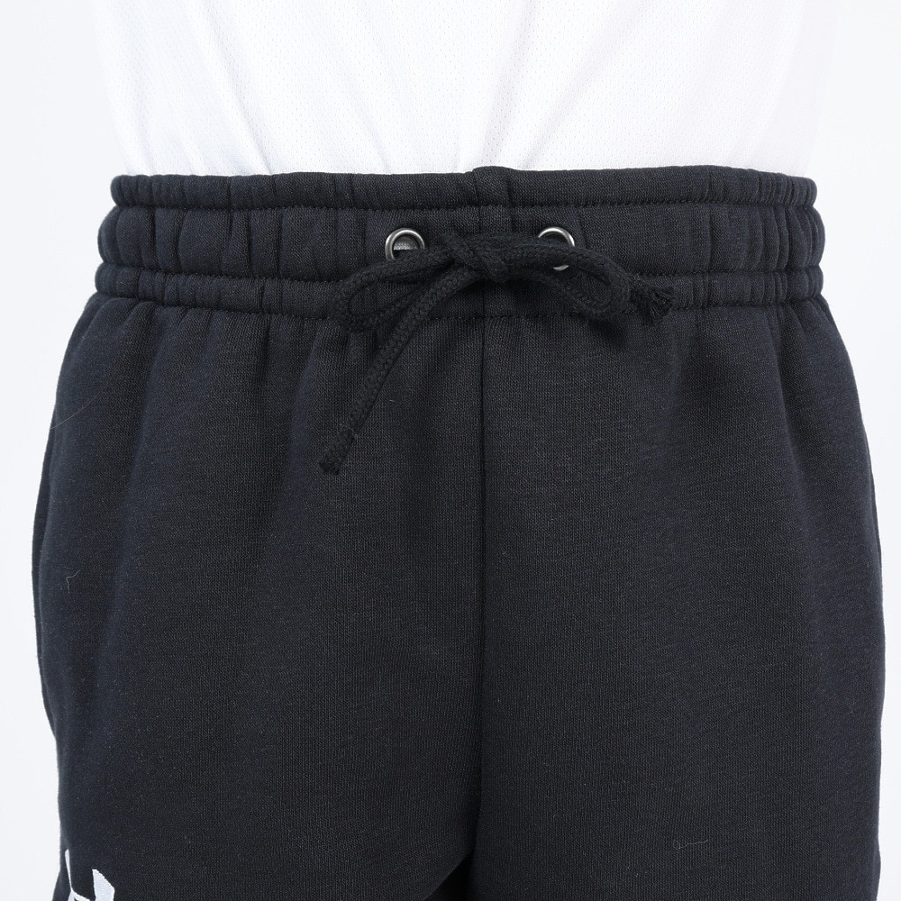 アンダーアーマー（UNDER ARMOUR）（キッズ）カーゴパンツ 裏起毛 保温性 ブラック 黒 エッセンシャルフリース カーゴジョガーパンツ 1380381 001