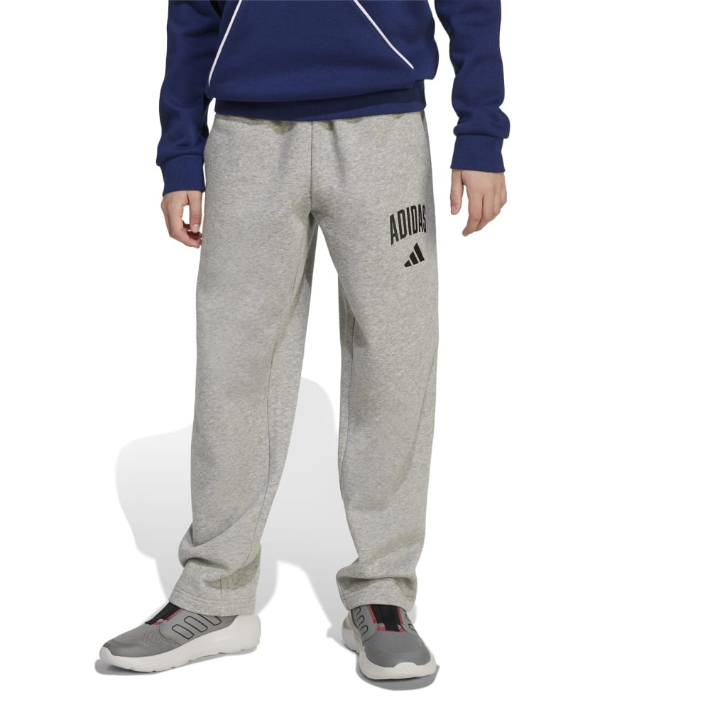 アディダス（adidas）（キッズ）キッズ シーズナル エッセンシャルズ カレッジ タイポグラフィ パンツ KLH27-JW2386