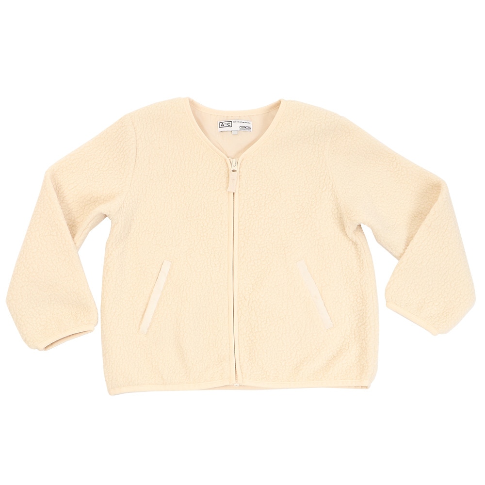 ガールズ ボアフリースジャケット 862PA9NJY8007OWHT オンライン価格