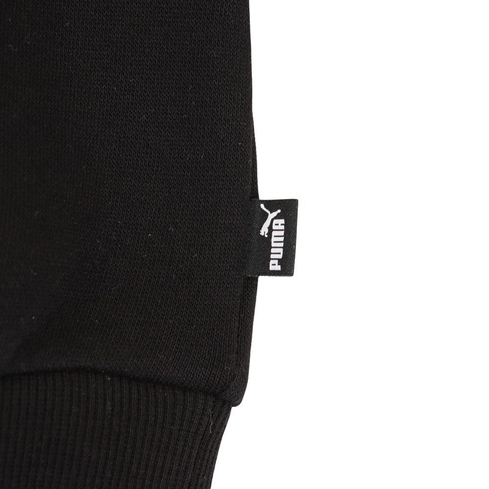 プーマ（PUMA）（キッズ）ガールズ ESS ロゴ フーディー ドレス 長袖 672562 01 BLK