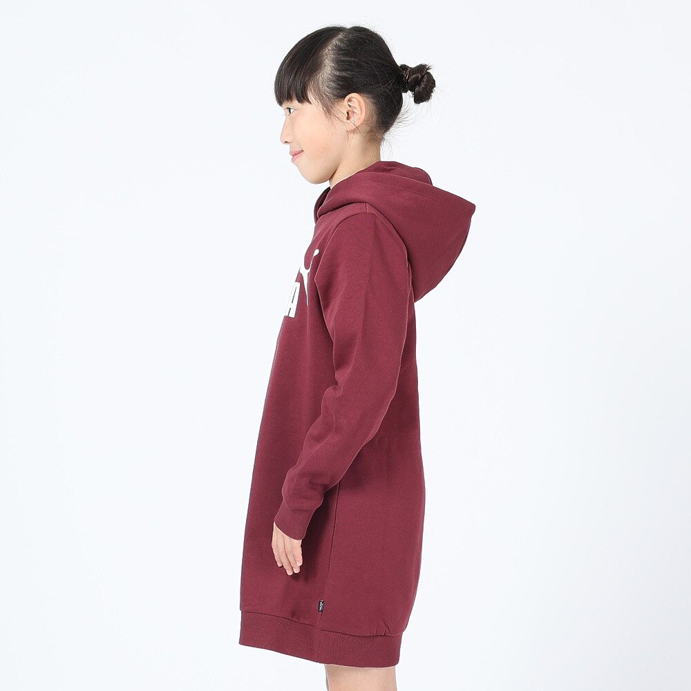 プーマ（PUMA）（キッズ）ガールズ ESS ロゴ フーディドレス 672562 22 VLT