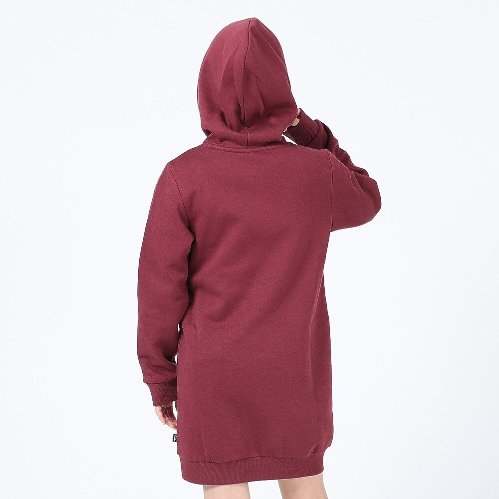プーマ（PUMA）（キッズ）ガールズ ESS ロゴ フーディドレス 672562 22 VLT