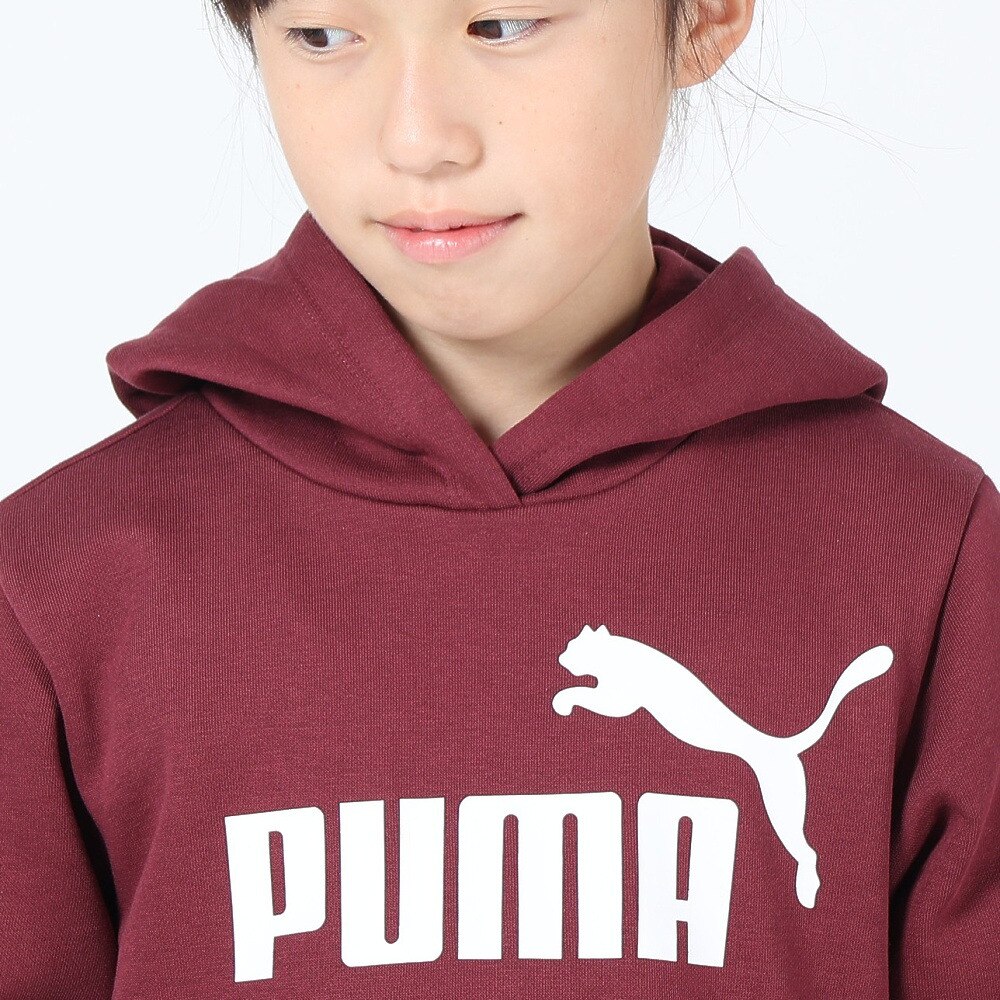 プーマ（PUMA）（キッズ）ガールズ ESS ロゴ フーディドレス 672562 22 VLT