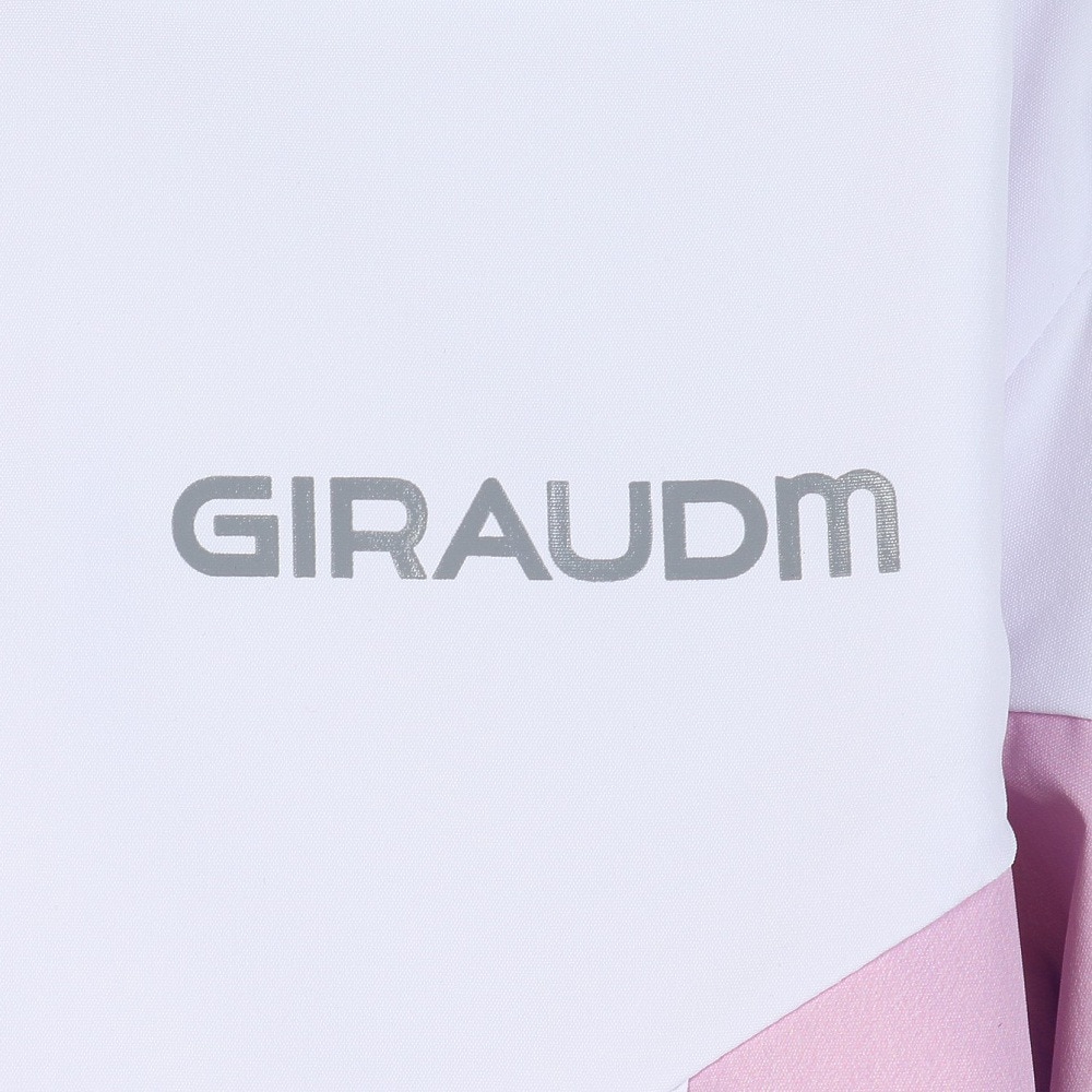 ジローム（GIRAUDM）（キッズ）ジュニア 絶耐撥水 メッシュ ブレーカー ジャケット SW4F0021-TR862-GRSD WHT