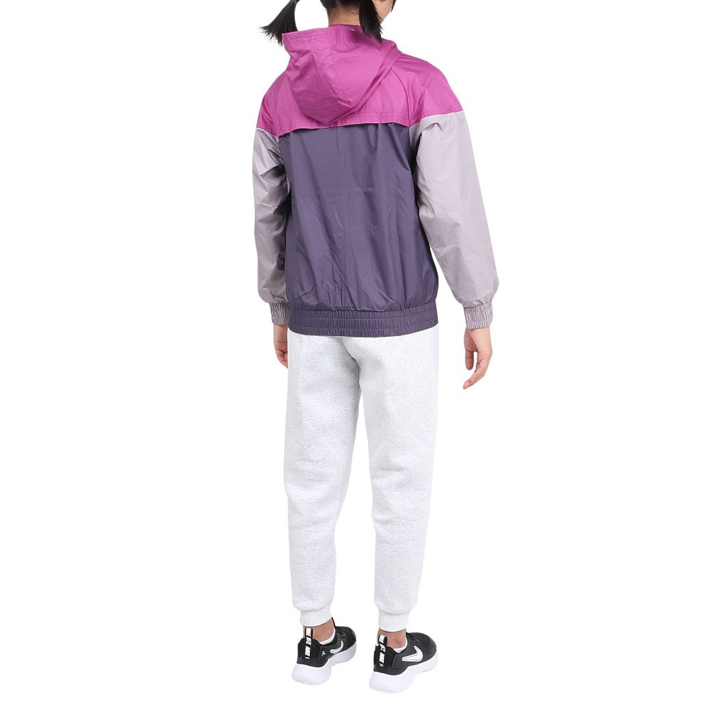 ナイキ（NIKE）（キッズ）ジュニア フーデッド レペル ジャケット ウィンドランナー FZ5516-574