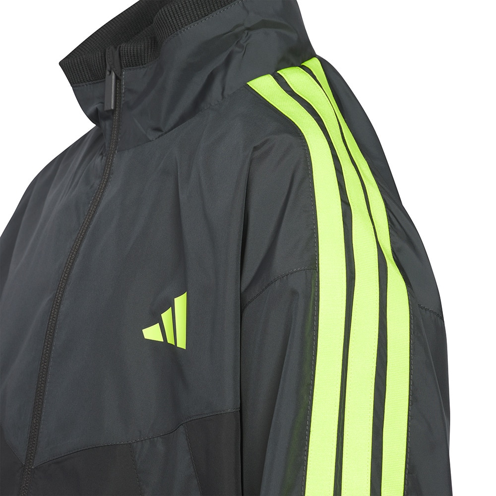 アディダス（adidas）（キッズ）キッズ エッセンシャルズ カラーブロック WD ジャケット KCE57-JM2021