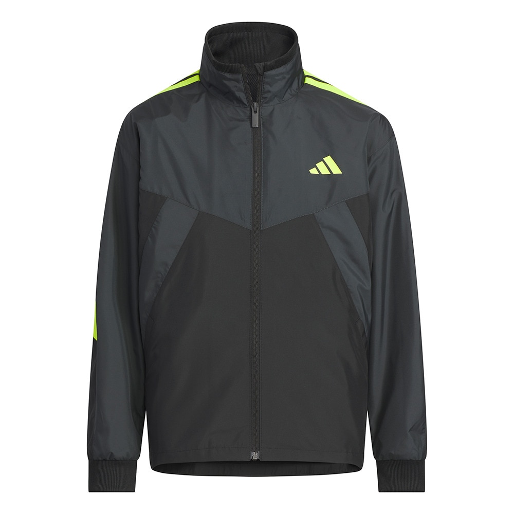 アディダス（adidas）（キッズ）キッズ エッセンシャルズ カラーブロック WD ジャケット KCE57-JM2021